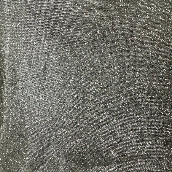 NWT WDIRARA Sparkly Black Shimmer Skort Skirt with Shorts Size Large - Picture 4 of 10